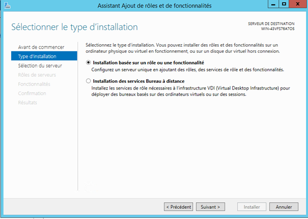 Les bases de l'installation du serveur sparc t4 en écriture